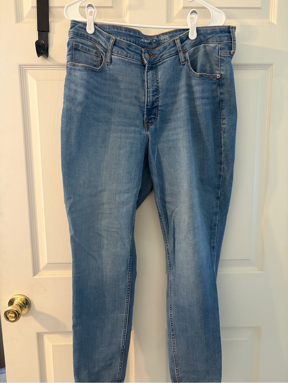 Old Navy Rockstar Super Skinny Jeans High Rise Size 16